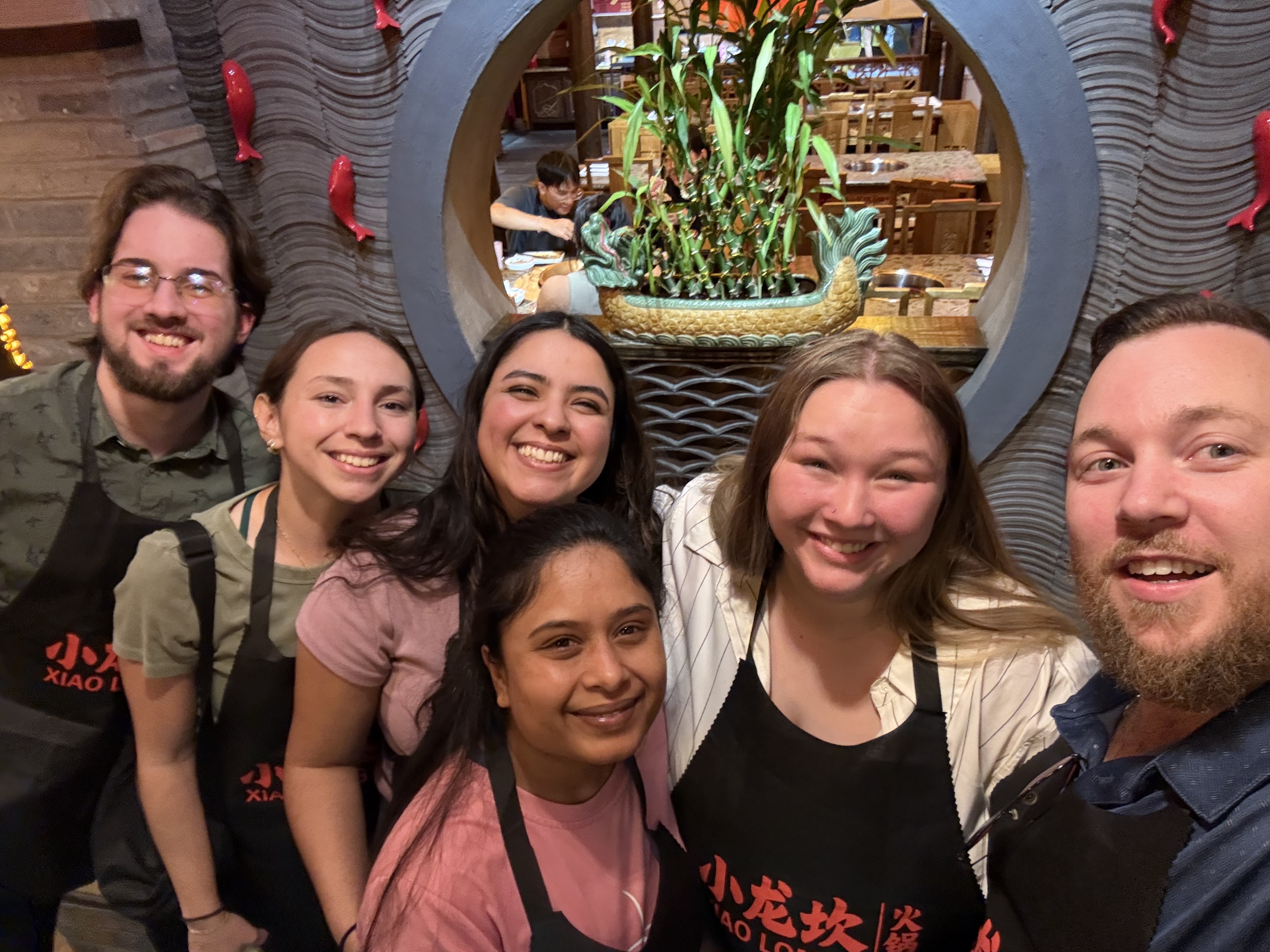 Hot pot selfie